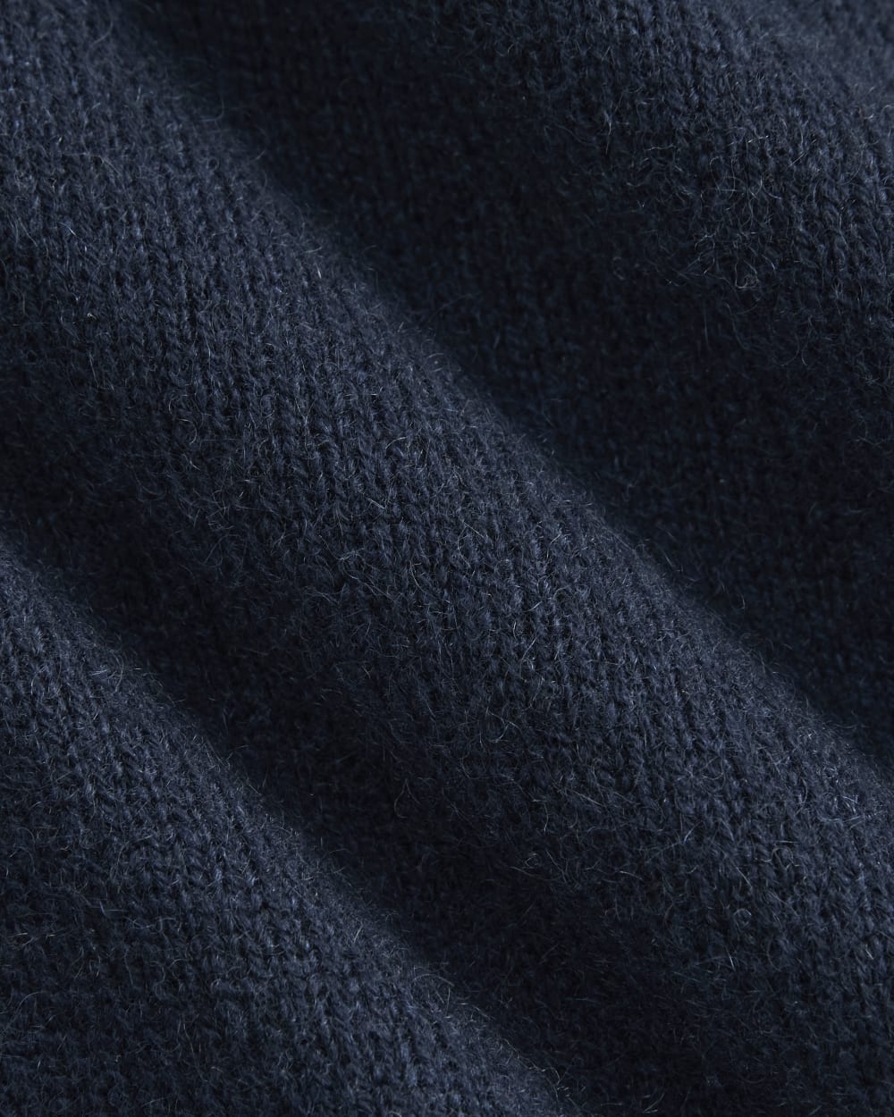 Midweight Cashmere Crew | Navy