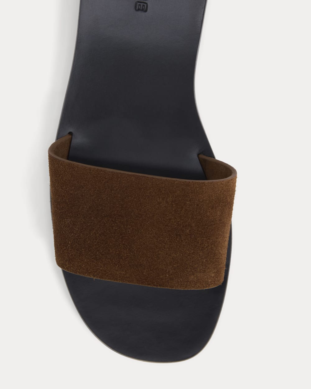 Suede Slide Sandal | Russet Suede