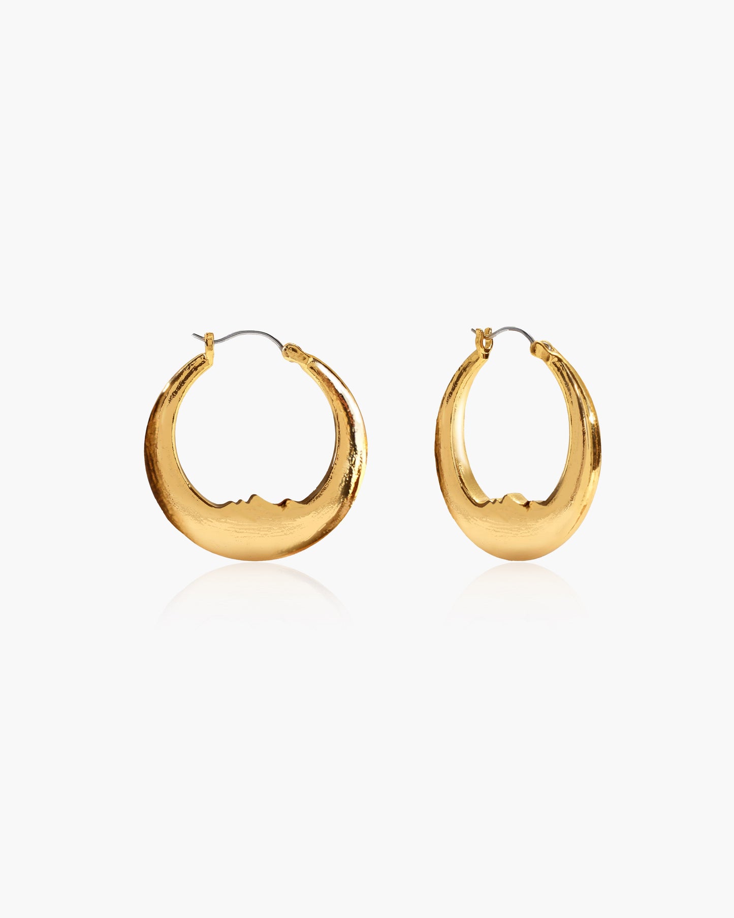 Luna Earrings in Silver