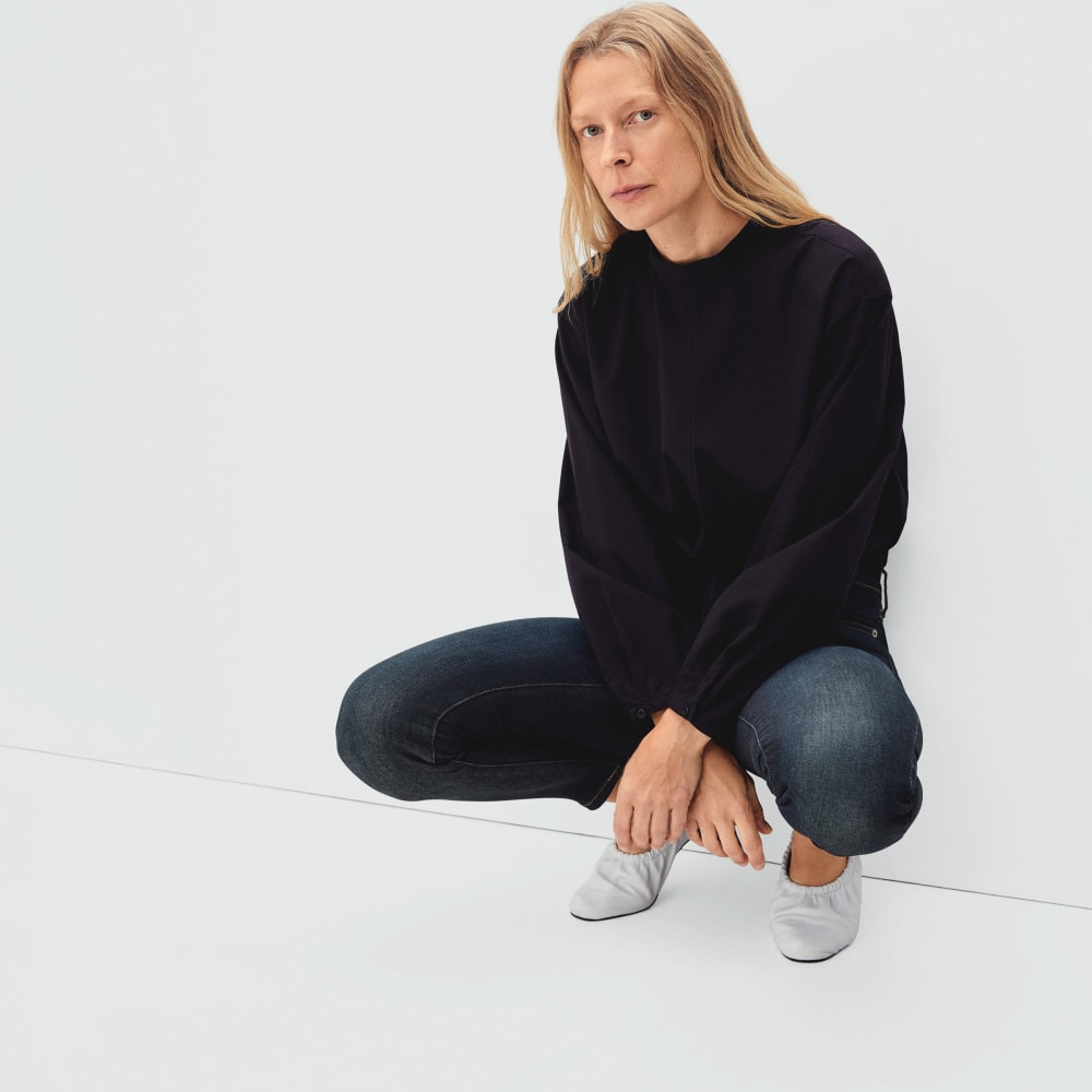 The Authentic Stretch High-Rise Skinny | Deep Indigo | 26.5" Inseam