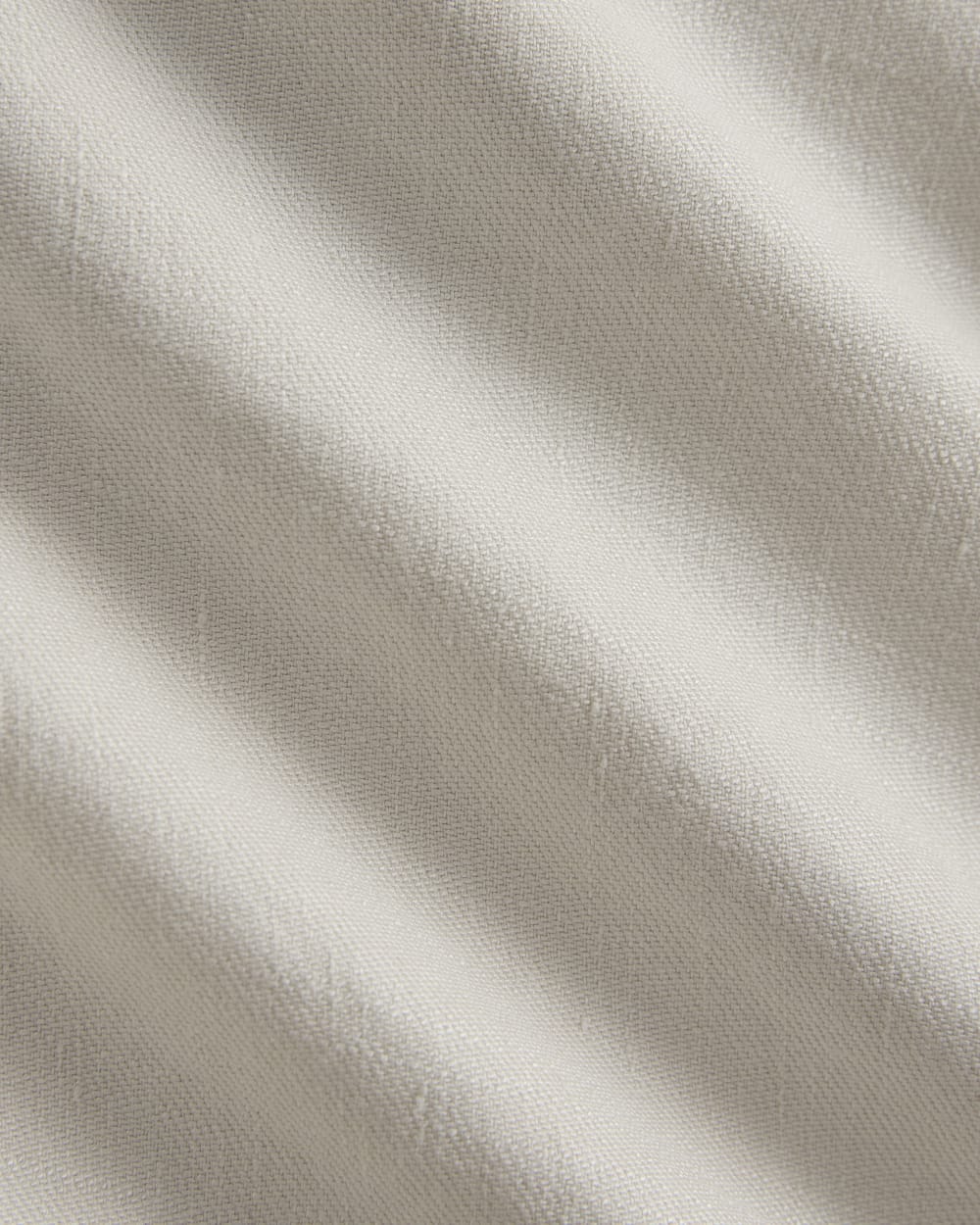 Long Vest in Stretch Linen | Birch