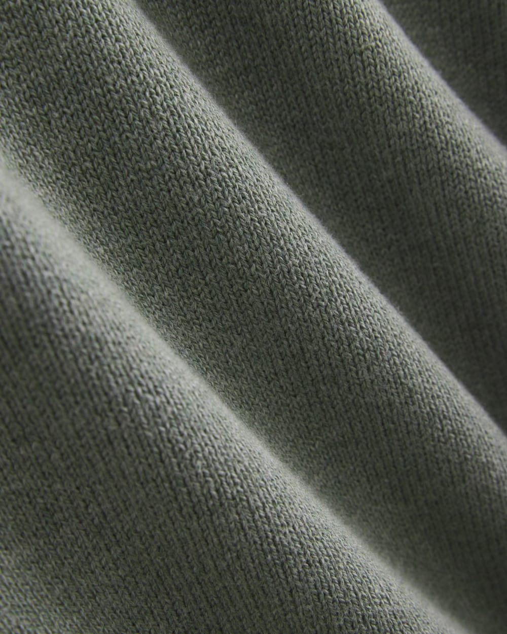 Relaxed V-Neck Sweater in Everyday Cotton | Heathered Lilypad