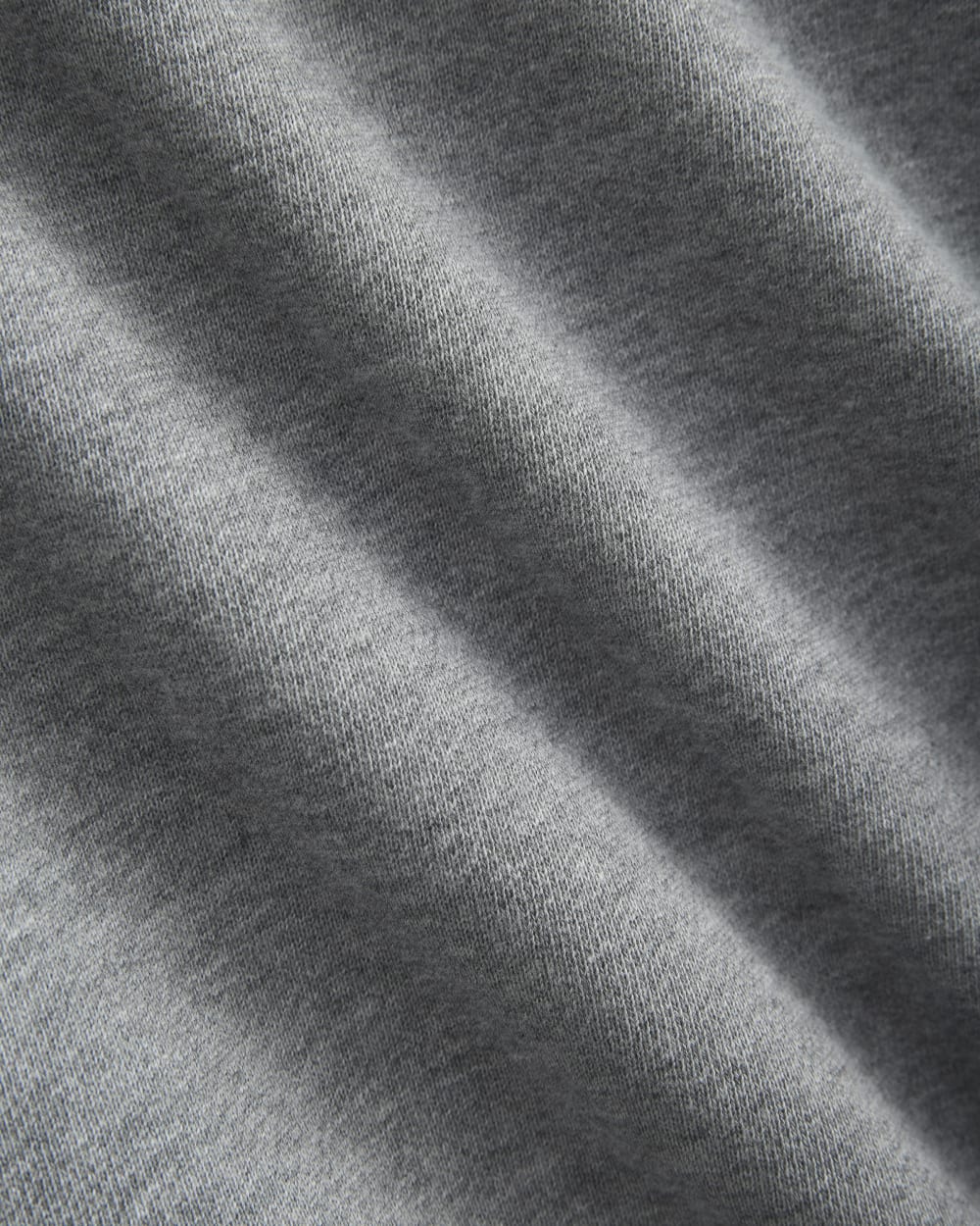 Lightweight Terry Polo Sweatshirt | Vintage Heather Grey
