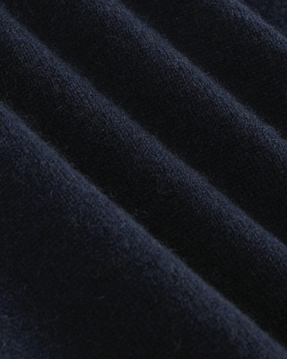 Cashmere Quarter Zip Sweater | Navy
