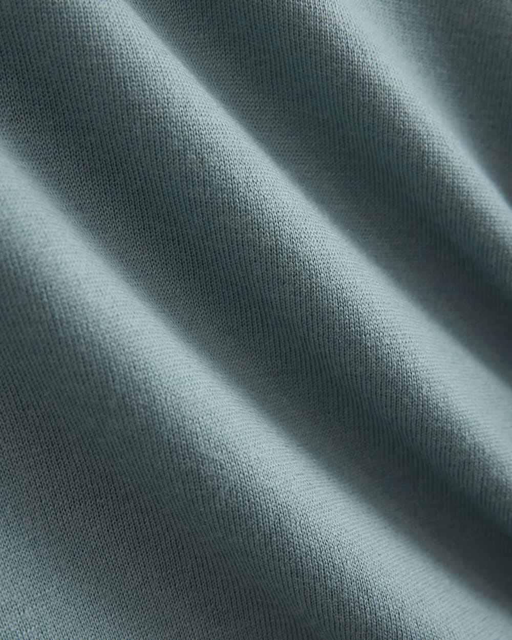 Oversized Polo in Ultrafine Merino | Gray Mist