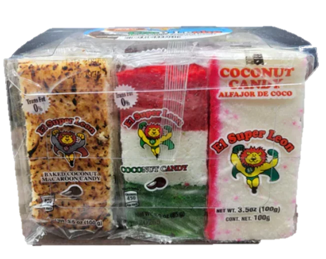 Wholesale El Super Leon Assorted Coco Leche - A Taste of Mexico - Mexmax INC
