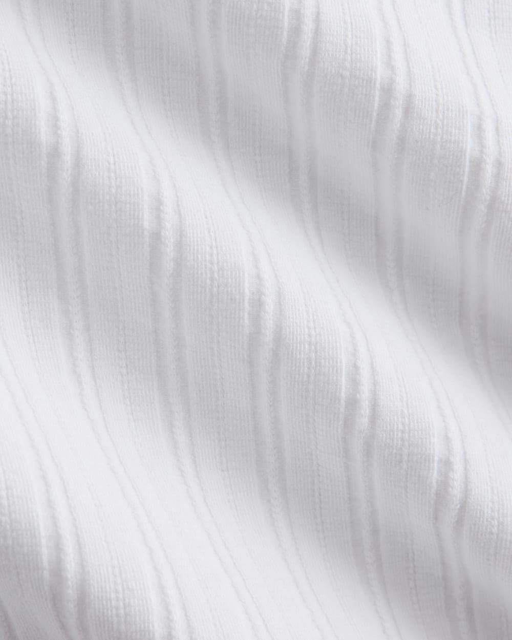 Racerback Tank in Pointelle | White
