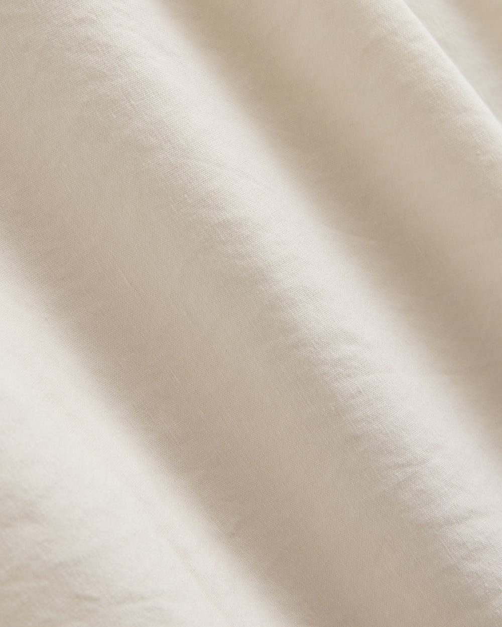 Strapless Dress in Stretch Linen | Bone