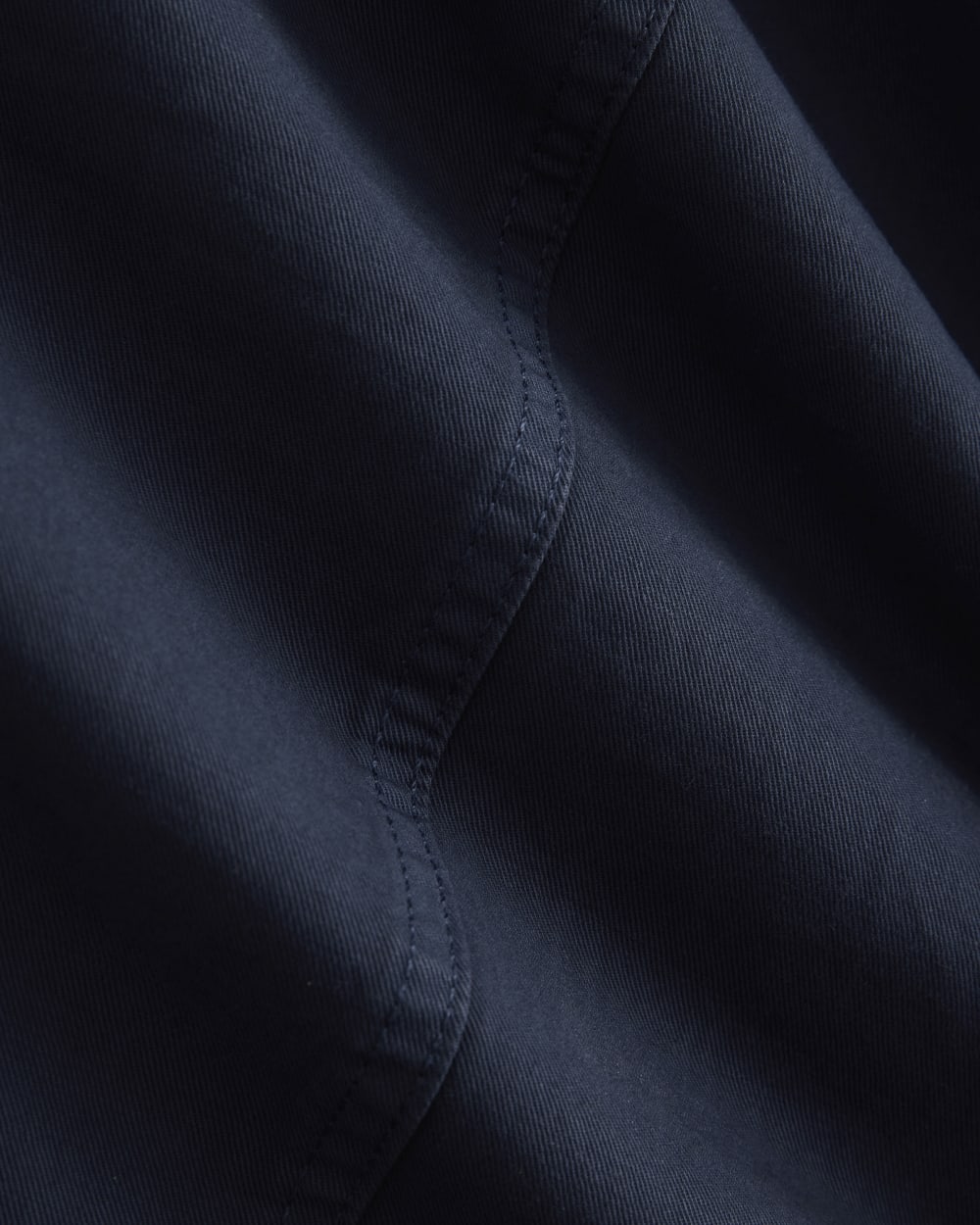 Seamed Wide-Leg Pant | Navy