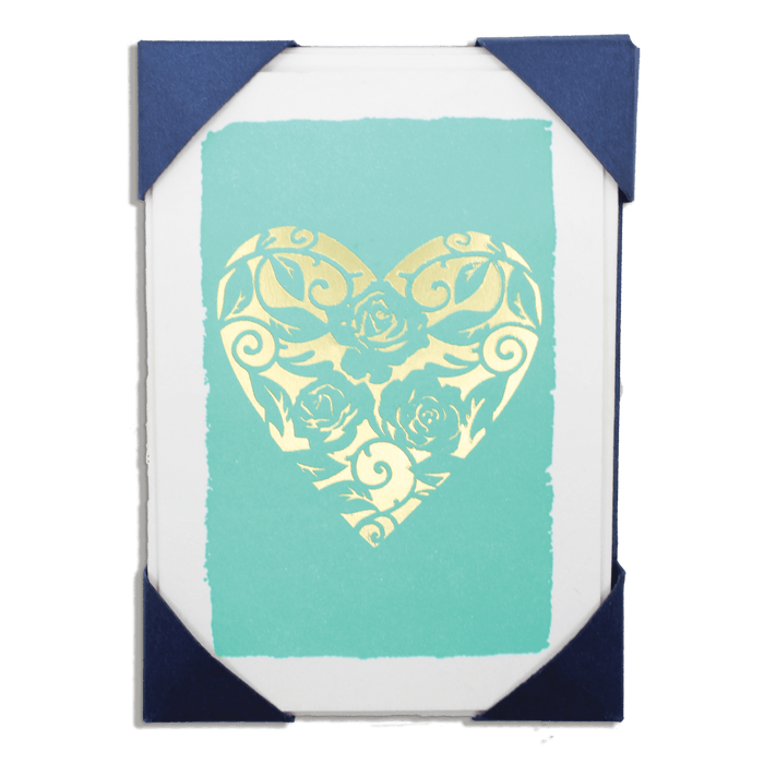 Gold Rose Heart Pack