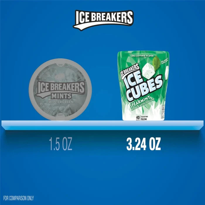 Ice Breakers Ice Cubes Spearmint - 40 pcs