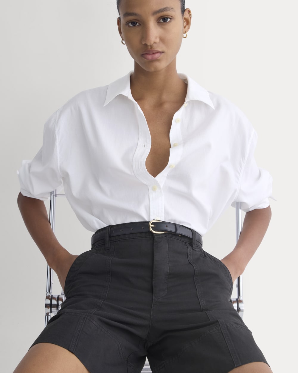 Seamed Everywhere Short | Black