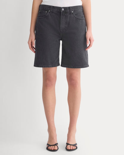 Loose Jean Short | Black