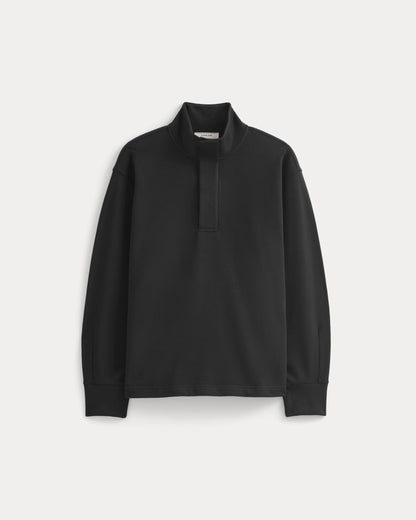Off-Duty Terry Pullover | Black