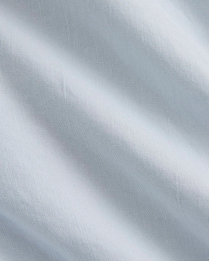 Cinched Top in Stretch Linen | Skywriting