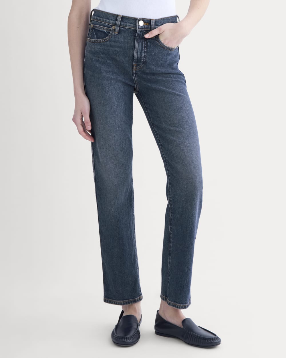High-Rise Cigarette Jean | Light Vintage Indigo