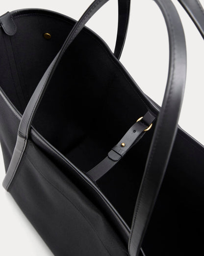 Canvas Lug Tote | Black