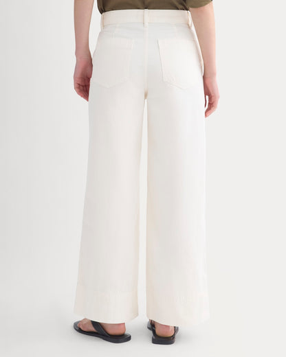 Seamed Wide-Leg Pant | Bone