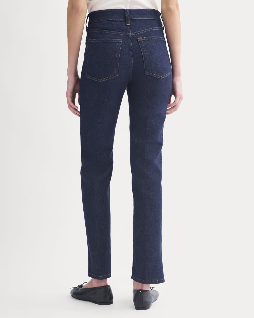 High-Rise Cigarette Jean | Pure Blue