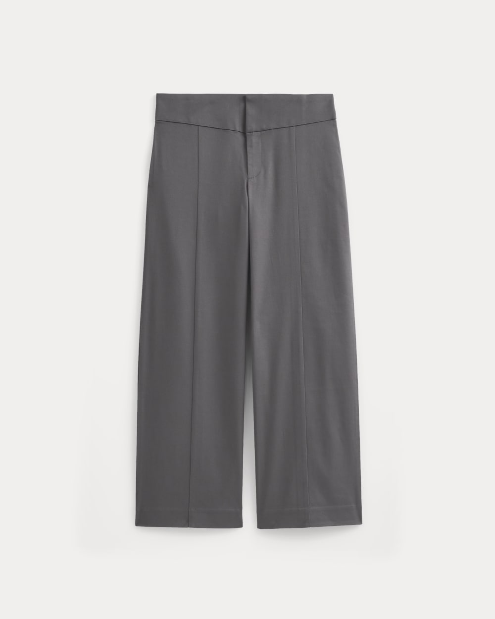 Tailored Drape Seam Pant | Charcoal Grey
