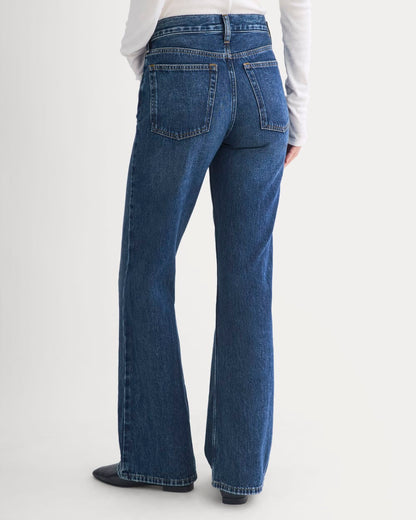 Relaxed Mid-Rise Bootcut Jean | Dark Indigo
