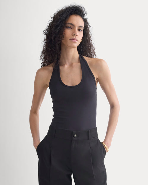 Halter Tank | Black