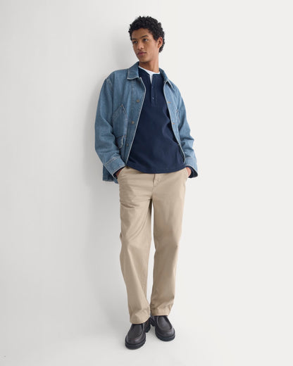 Relaxed Denim Barn Jacket | Robbins Indigo