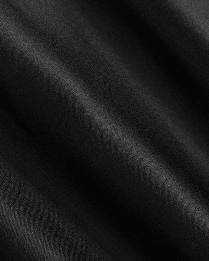 Slip Skirt in Silk Charmeuse | Black