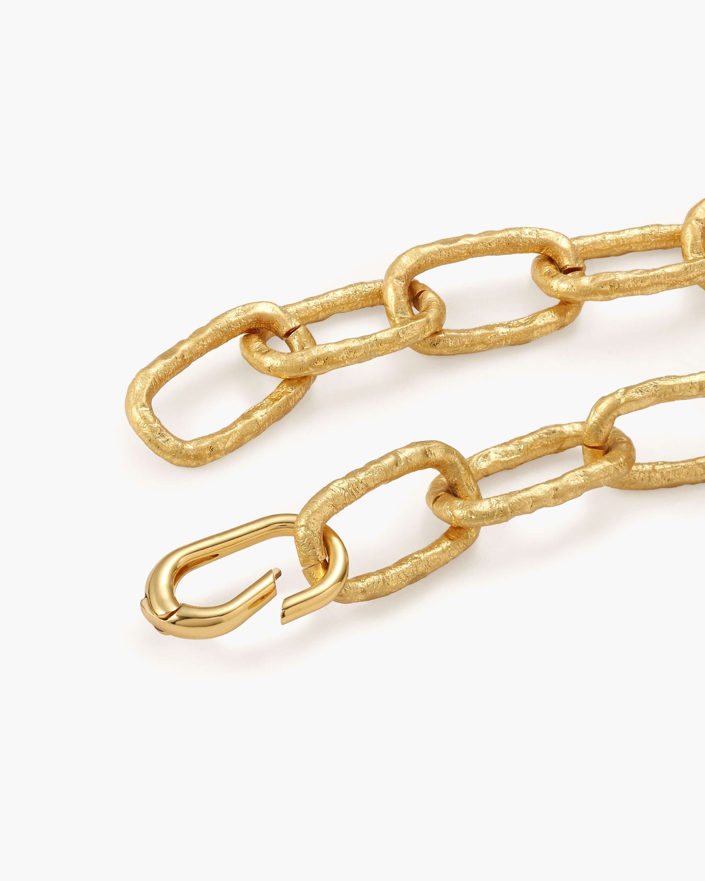 Chunky Textured Chain Necklace