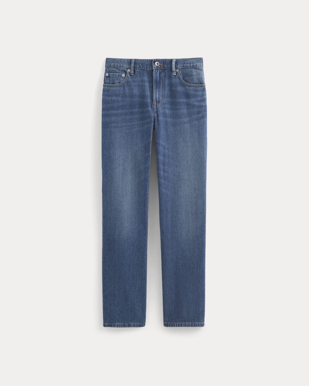 Low-Rise Straight Jean | Tungsten Old Blue