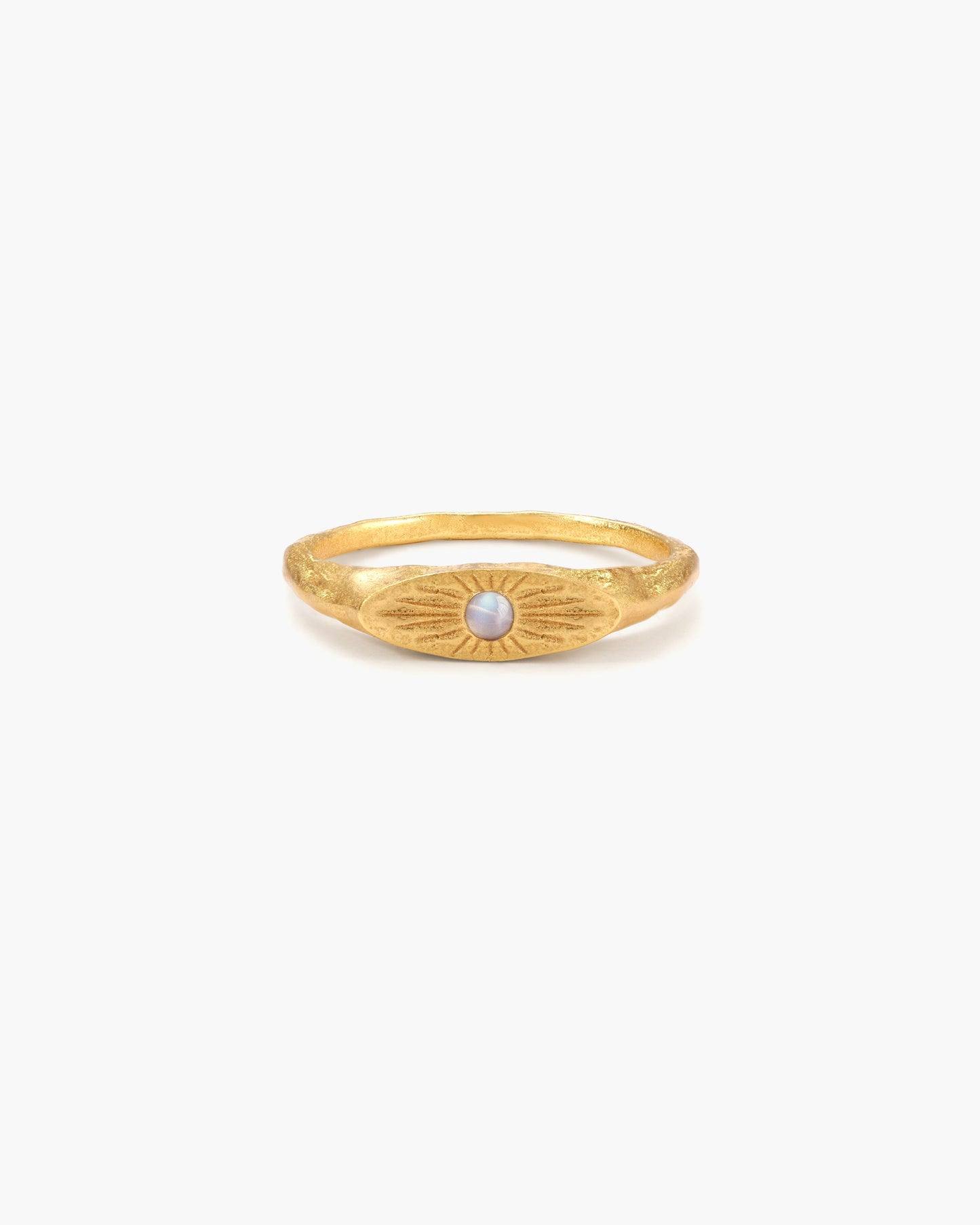 Astral Glow Ring in Silver