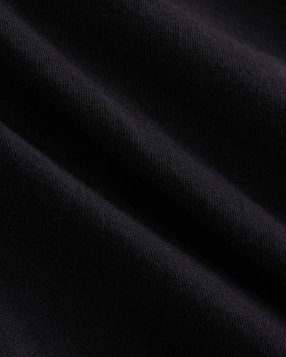 Boatneck Twisted Top in Essential Cotton | Black