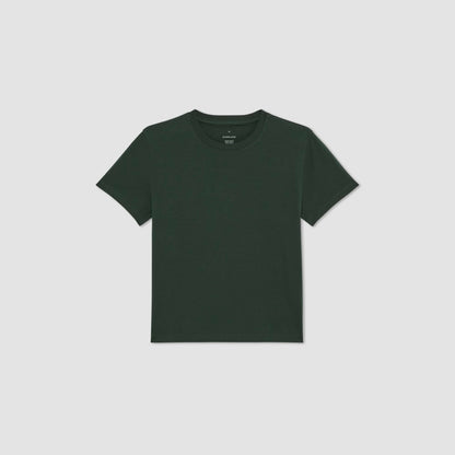 The Box-Cut Tee in Essential Cotton | Scarab | No Pocket