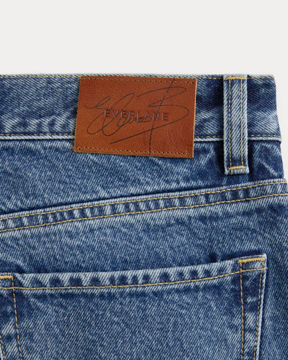 Everlane x Elena Bonvicini La Brea Low-Rise Baggy Jean | Blue Bird Indigo