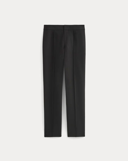 Slim Trouser in Ponte | Black