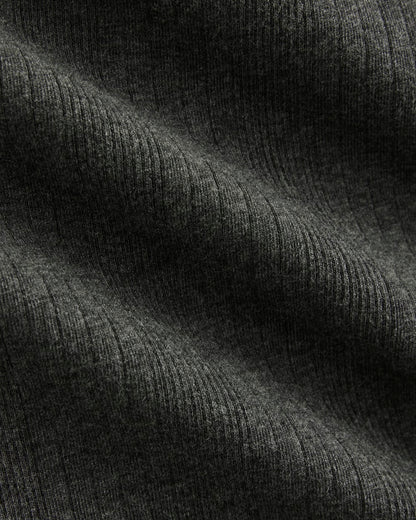 Lounge Rib Tank | Heathered Soot