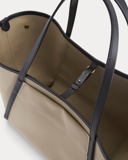Canvas Lug Tote | Trench Coat Khaki