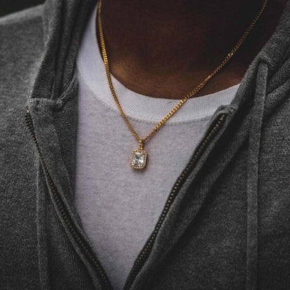 18k Vermeil Diamond Stone