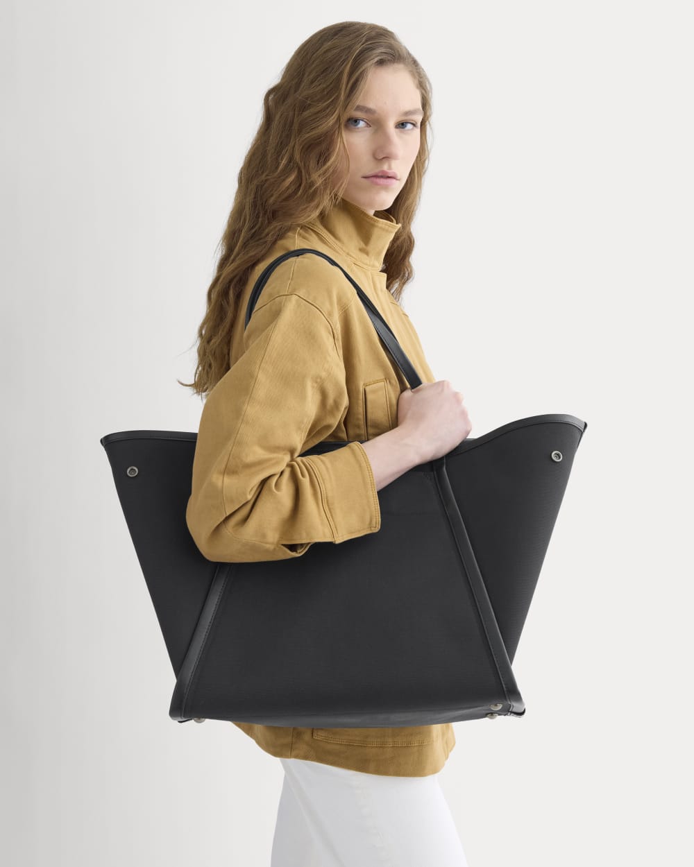 Canvas Lug Tote | Black