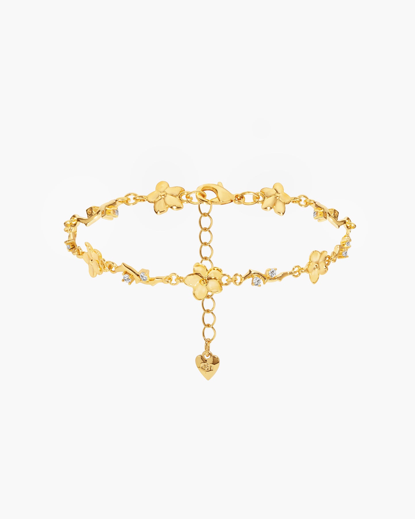 Ivy Floral Bracelet