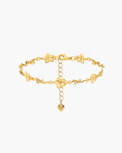 Ivy Floral Bracelet
