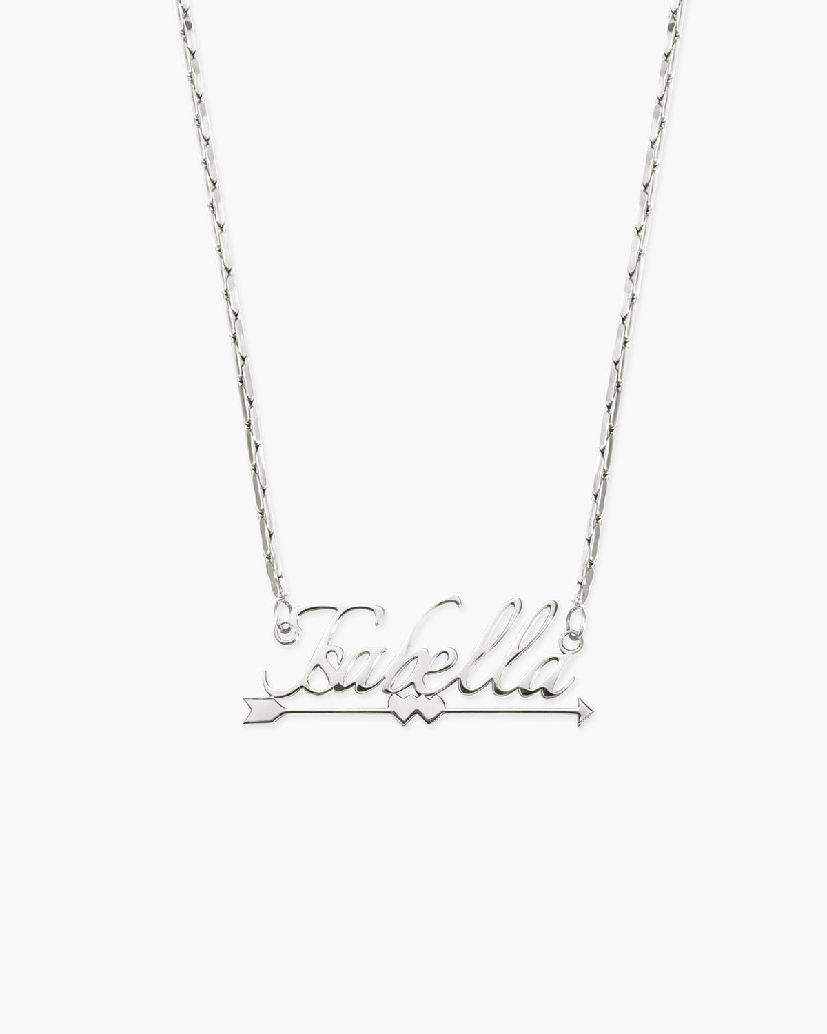 Personalized Name Necklace, Cupid's Arrow