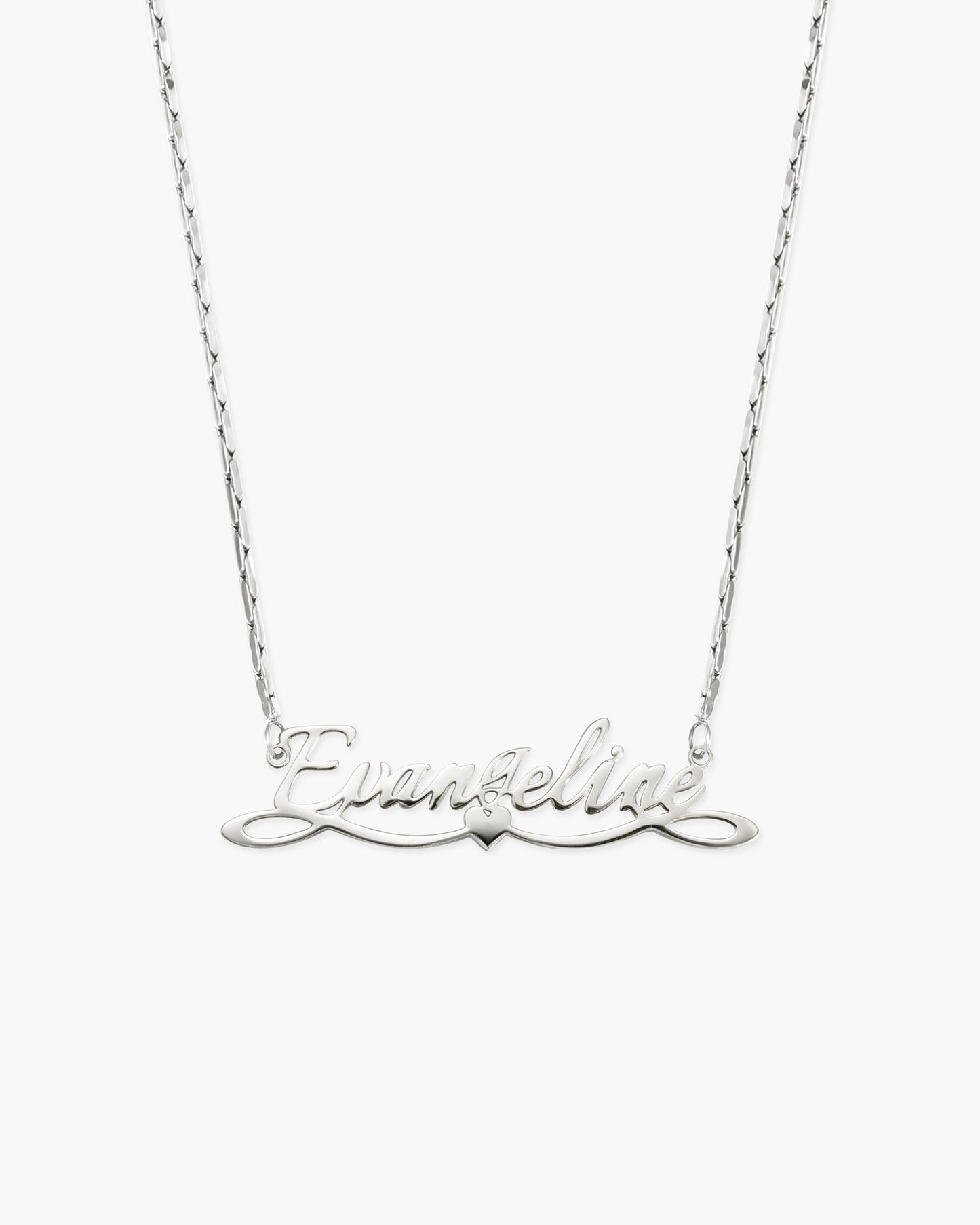 Personalized Name Necklace, Angel Wings
