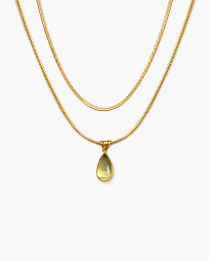 Waterdrop Necklace Set