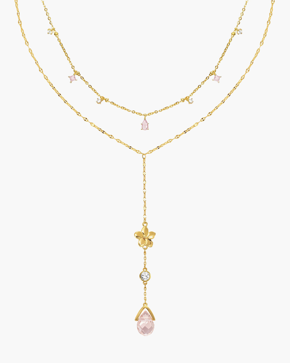 Pink Petal Layered Set