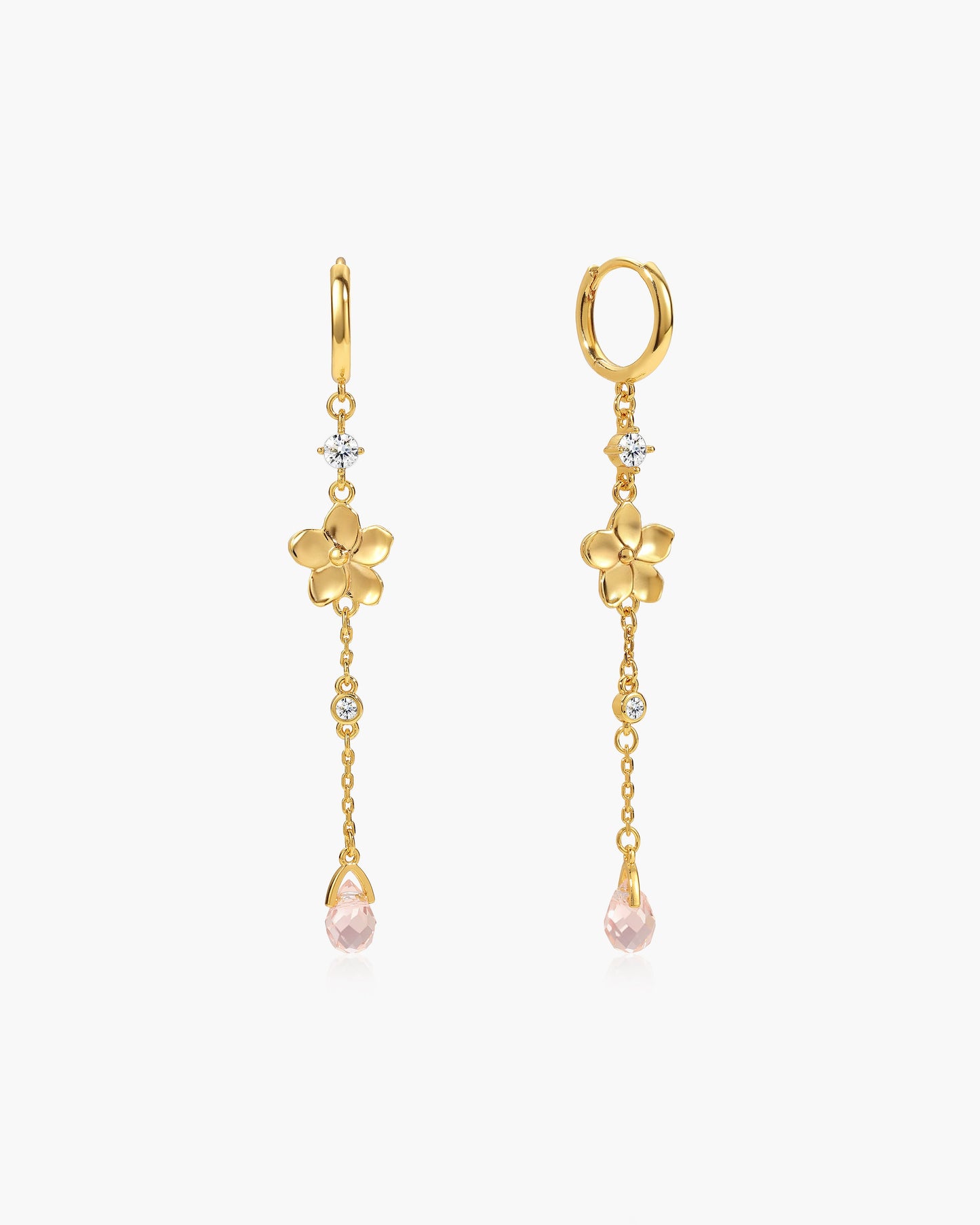 Petal Drop Earrings