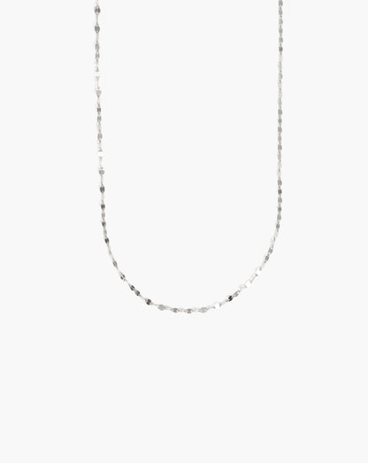 Cecilia Sparkle Chain in Silver