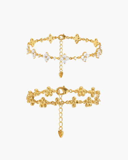Daisy Molecule Bracelet