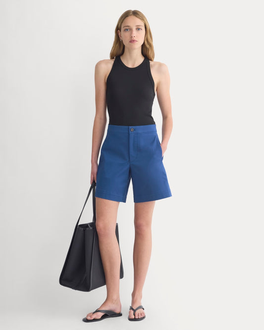 Side-Panel Tailored Short | Estate Blue