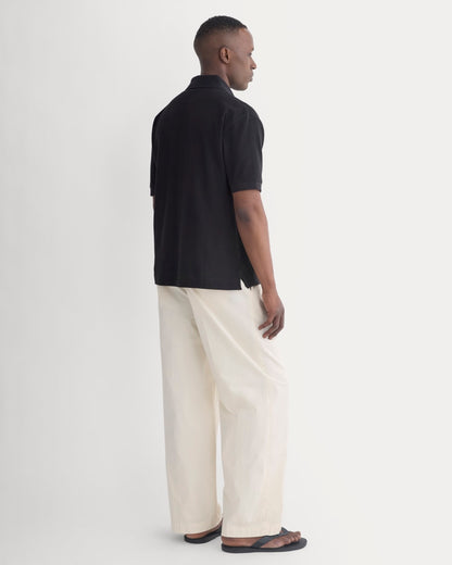 Classic Piqué Polo | Black